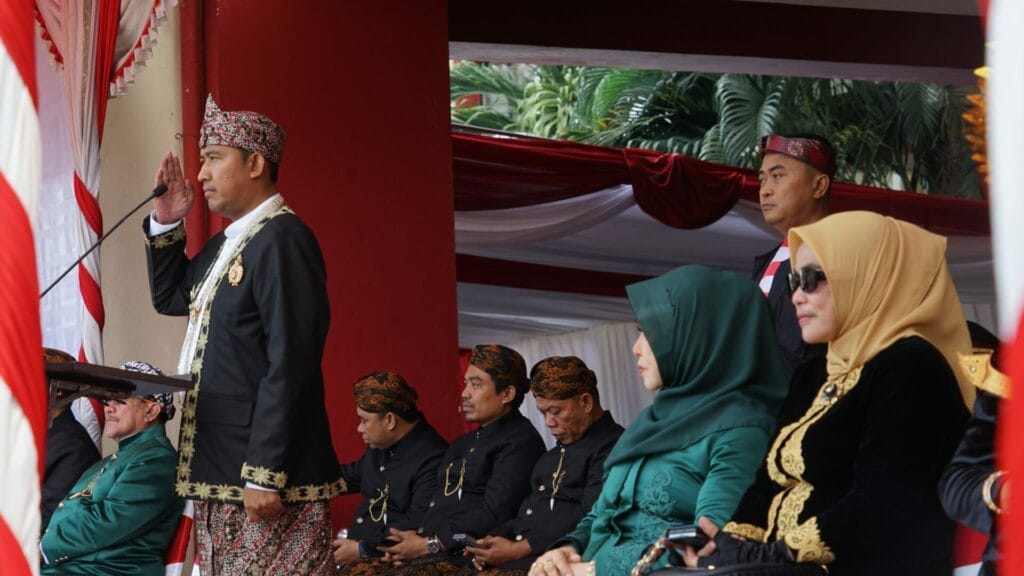 Semarak HUT ke-80 RI di Madura: Empat Kabupaten Gelar Upacara Hingga Resepsi Kenegaraan 11 Bupati Sumenep, Achmad Fauzi Wongsojudo