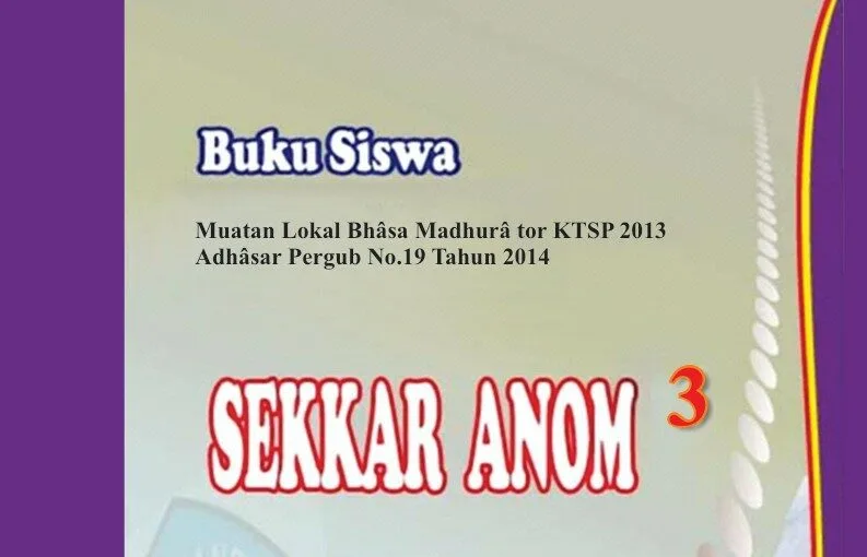 Download Buku Ebook Mata Pelajaran Bahasa Madura SMP (PDF)