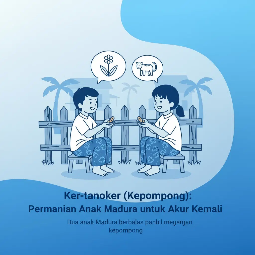 Ker-tanoker (Kepompong): Permainan Anak Madura untuk Akur Kembali