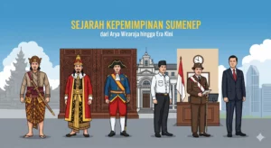 Ilustrasi Penguasa Kabupaten Sumenep di ujung timur Pulau Madura