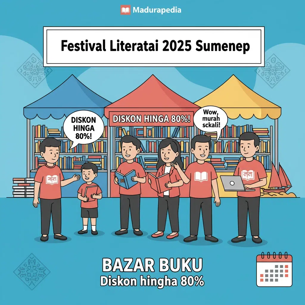 Festival Literasi 2025 Sumenep: Bupati Achmad Fauzi Tegaskan Literasi Fondasi Masyarakat Cerdas