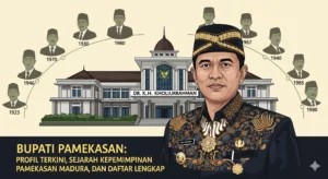 ilustrasi Potret Bupati Pamekasan saat memimpin rapat di Pendopo Ronggosukowati Pamekasan Madura