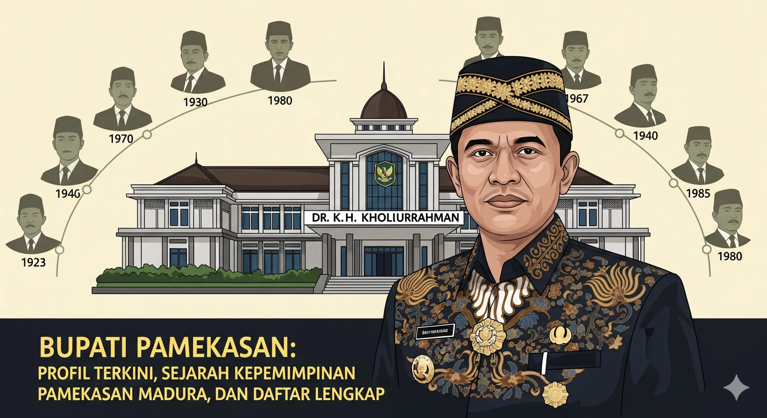 Bupati Pamekasan: Profil Terkini, Sejarah Kepemimpinan Pamekasan Madura, dan Daftar Lengkap