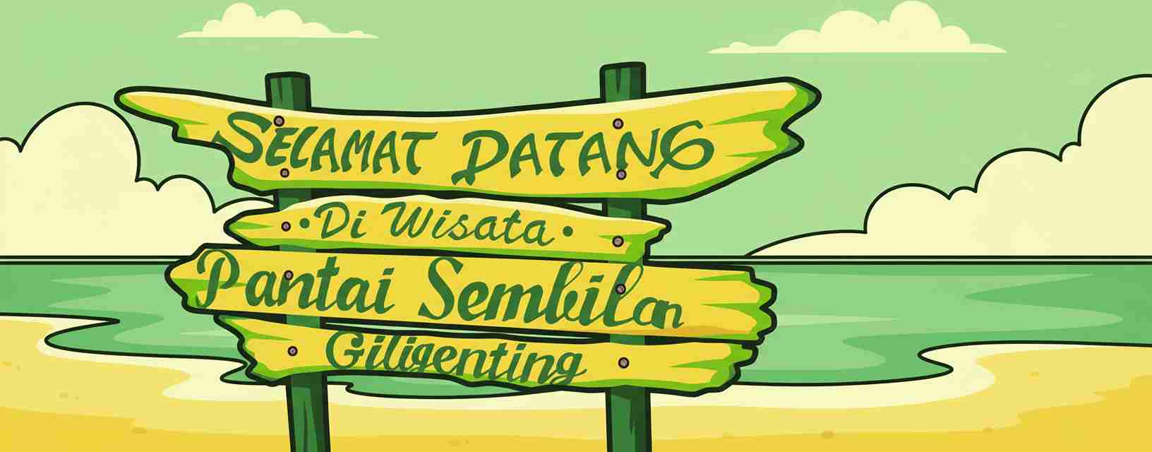 Pantai Sembilan Giligenting: Banana Boat, Snorkeling & Homestay Pinggir Pantai dari Rp300 Ribu