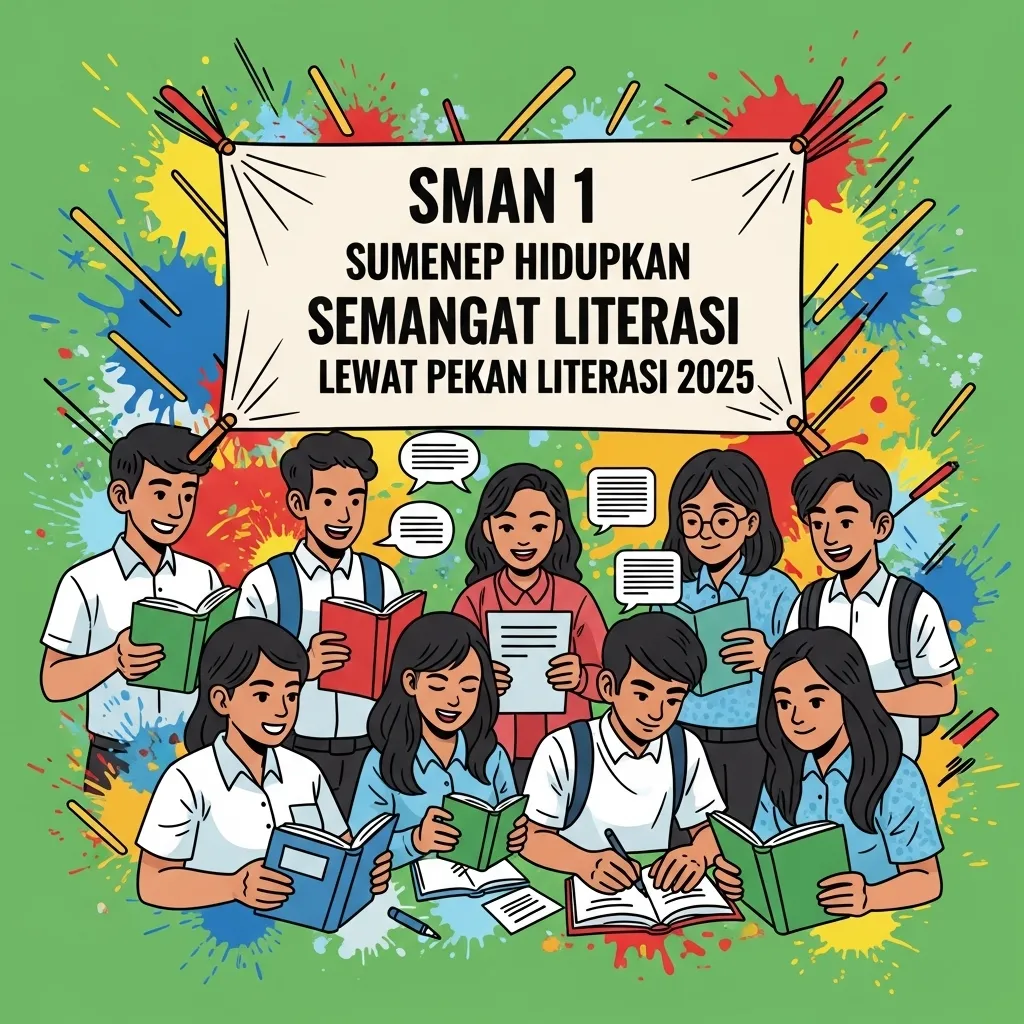 Pekan Literasi 2025 SMAN 1 Sumenep: Bupati Apresiasi Inovasi Sekolah Religius & Berwibawa