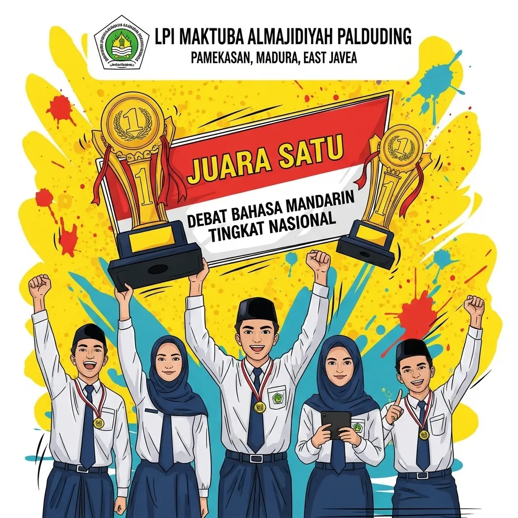 LPI Alpad Pamekasan Juara Nasional di Mandarin Debate and Speech Competition 2025
