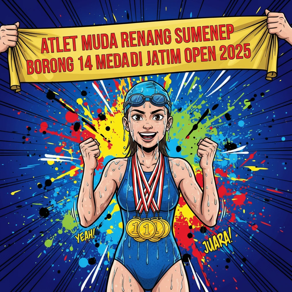 Ajeng Ayu Syarifah Raih 14 Medali di Jatim Open 2025 – Atlet Muda Sumenep Menginspirasi