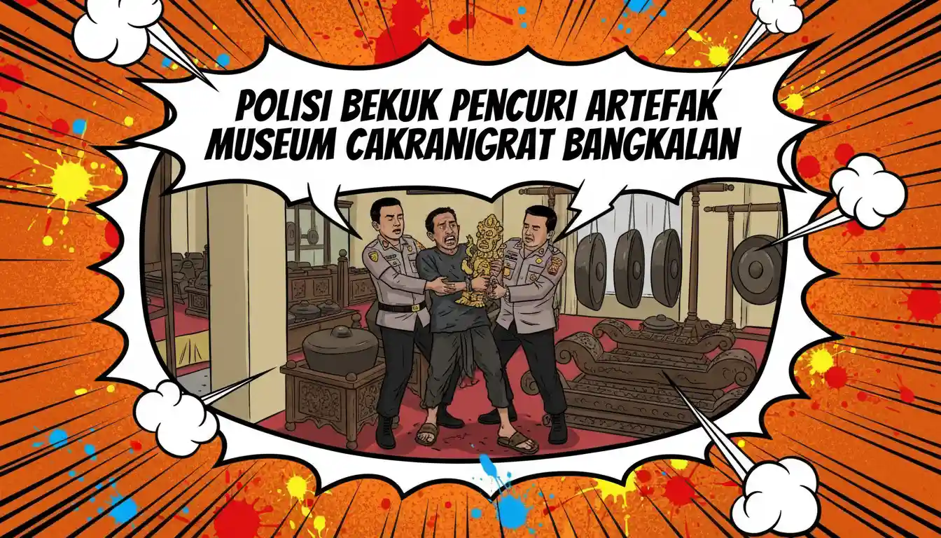 Misteri Pencurian Barang Antik di Museum Cakraningrat Akhirnya Terungkap