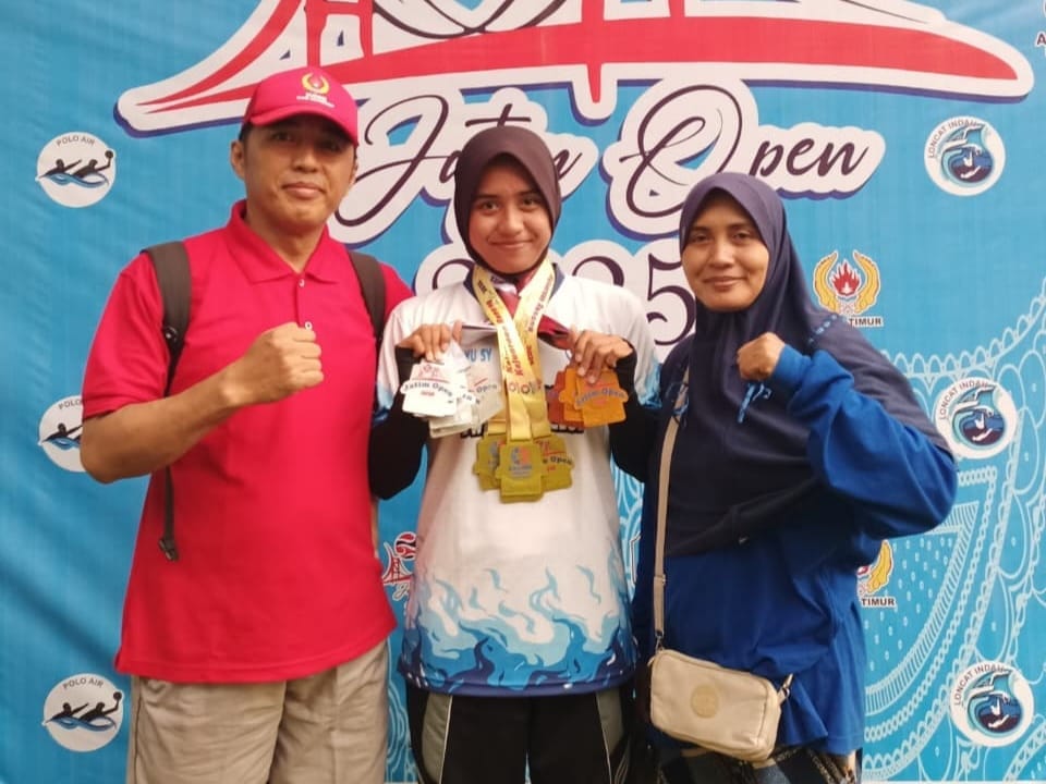 Ajeng Ayu Syarifah Sumbang 5 Emas di Jatim Open 2025