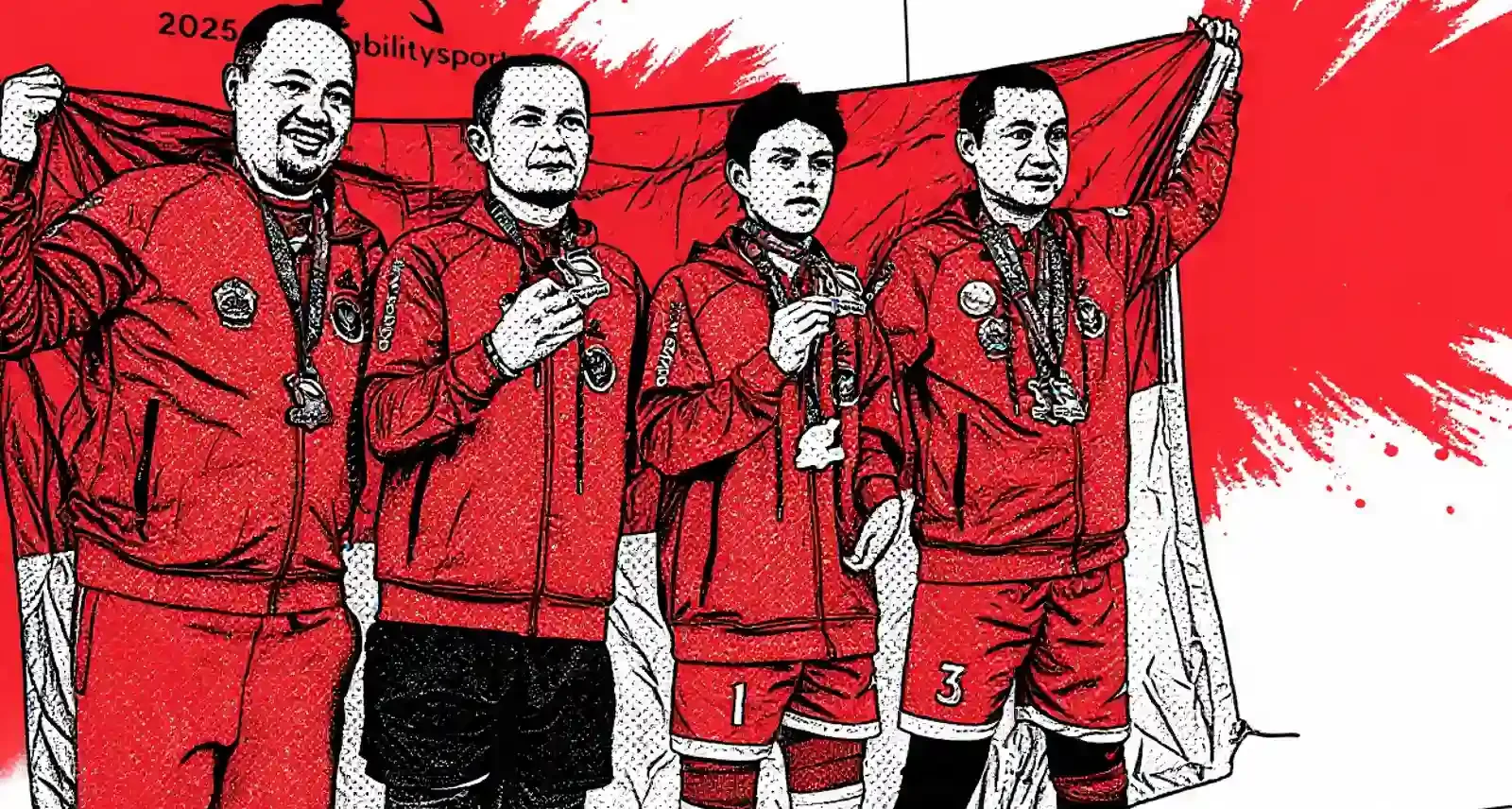 Putra Ketapang Sampang Juara Sepak Takraw di Turki, Harumkan Indonesia di World Abilitysport 2025
