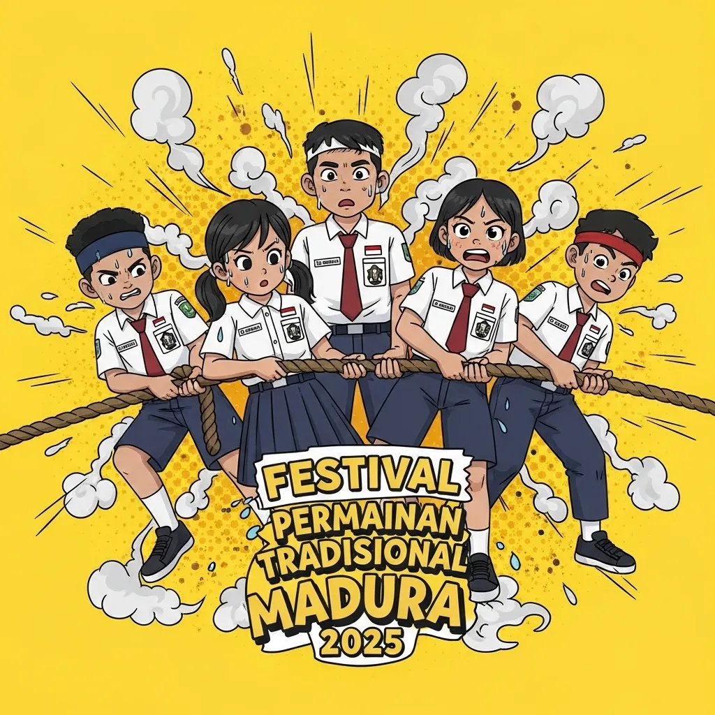 Festival Permainan Tradisional Madura 2025 – KKP Sumenep Lestarikan Budaya & Bentuk Karakter Pelajar