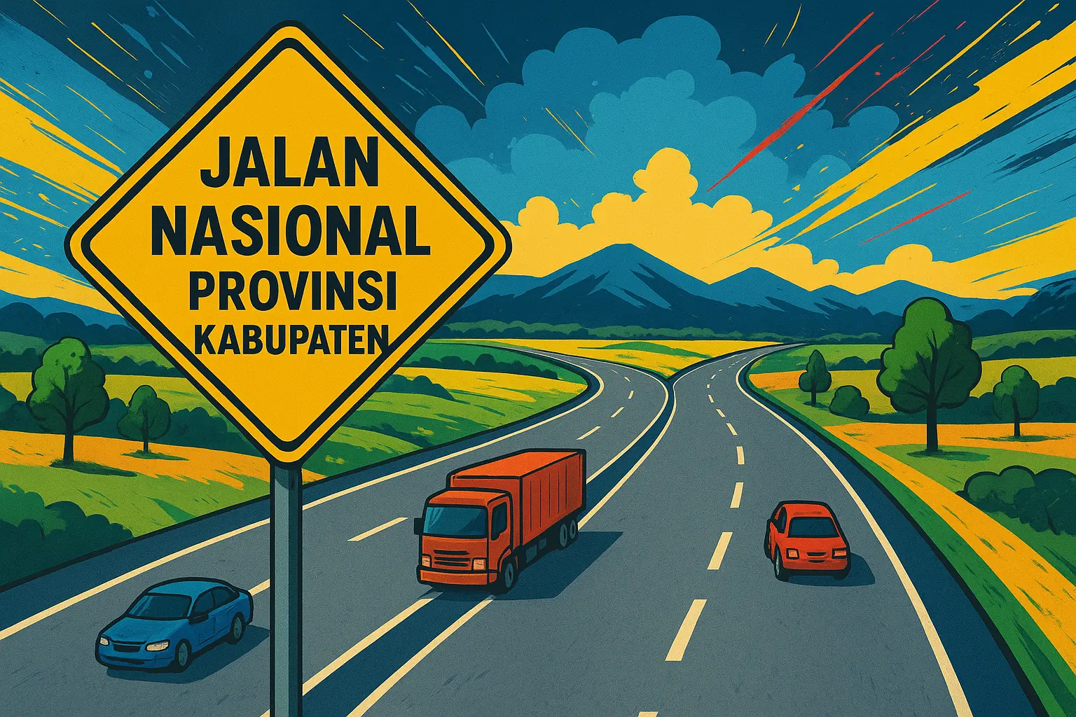 Pengertian Jalan Nasional, Provinsi, dan Kabupaten Serta Perbedaannya