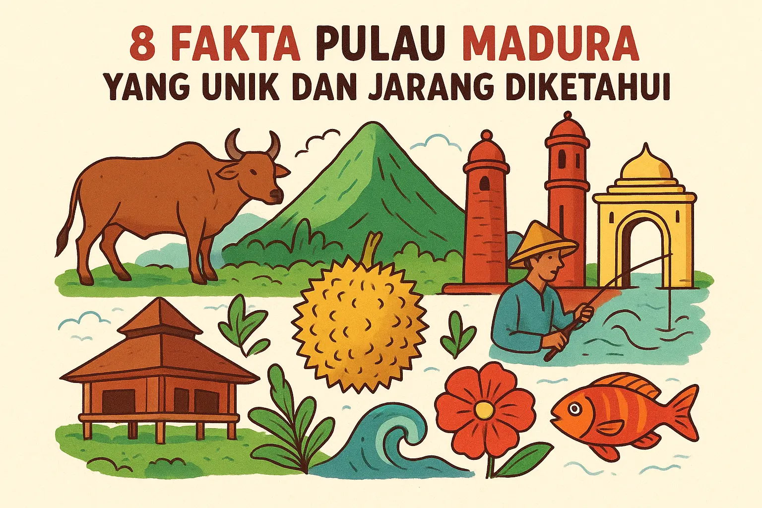 8 Fakta Pulau Madura yang Unik dan Jarang Diketahui