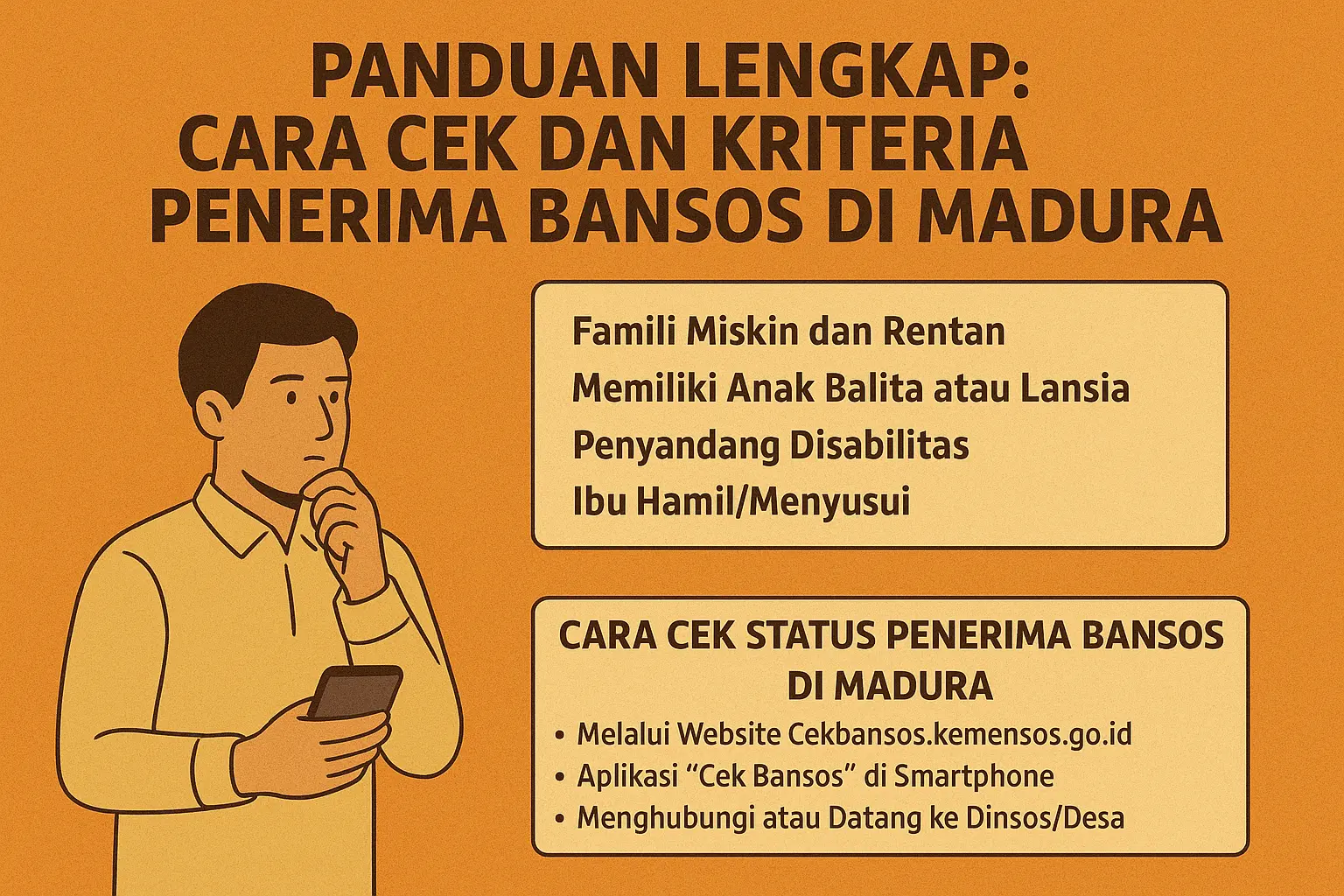 Panduan Lengkap: Cara Cek dan Kriteria Penerima Bansos di Madura