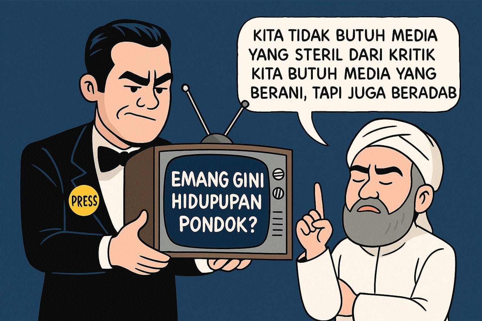Kegagalan Media: Saat Sensasi Tayangan TRANS7 Menyasar Kiai dan Pesantren