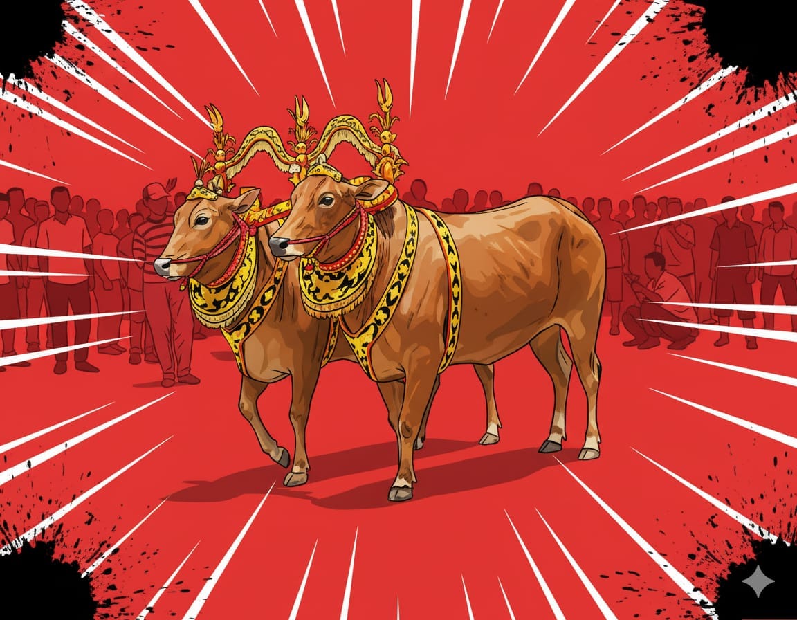 Asal-Usul dan Keunikan Kesenian Sapi Sonok di Madura