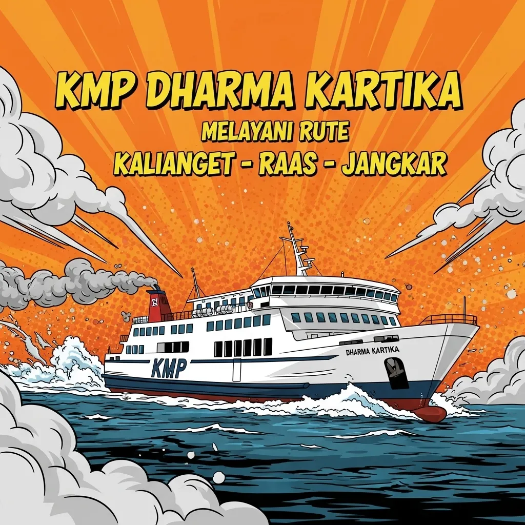 Jadwal Kapal Kalianget – Raas – Jangkar Oktober 2025