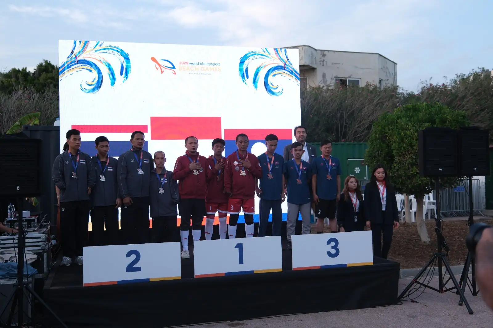 Medali Ceremony World Abilitysport Beach Games 2025
