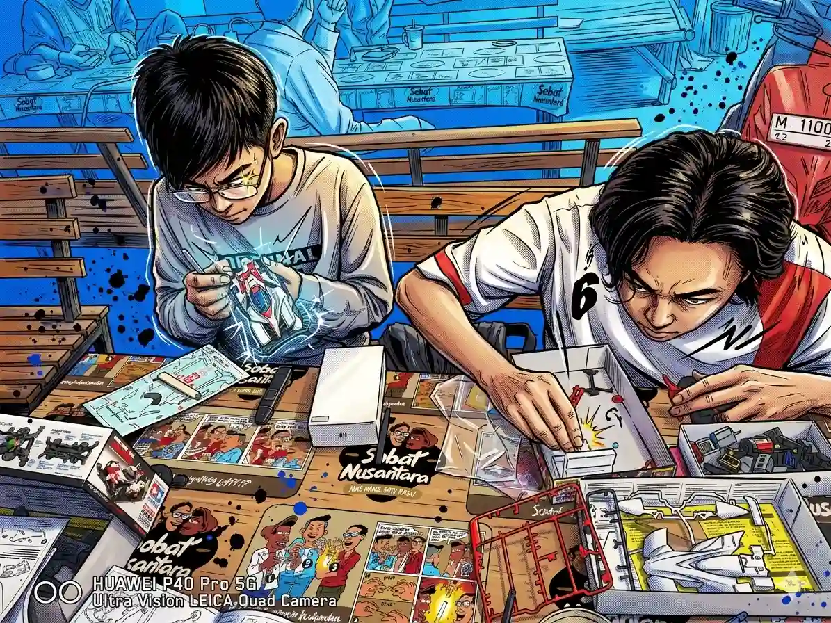 Merakit Tamiya Bareng Teman, Nostalgia Masa Kecil