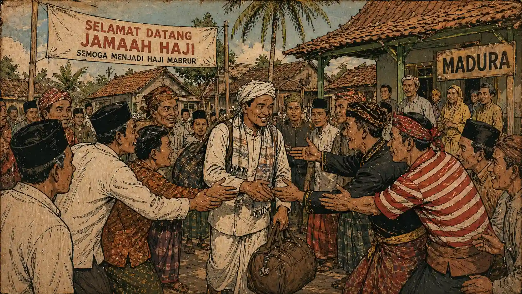 Uniknya Tradisi Haji di Madura: Bukan Sekadar Ritual, Melainkan “Hutang Sosial” dalam Tradisi Lam-Salam dan Bet-Selabet