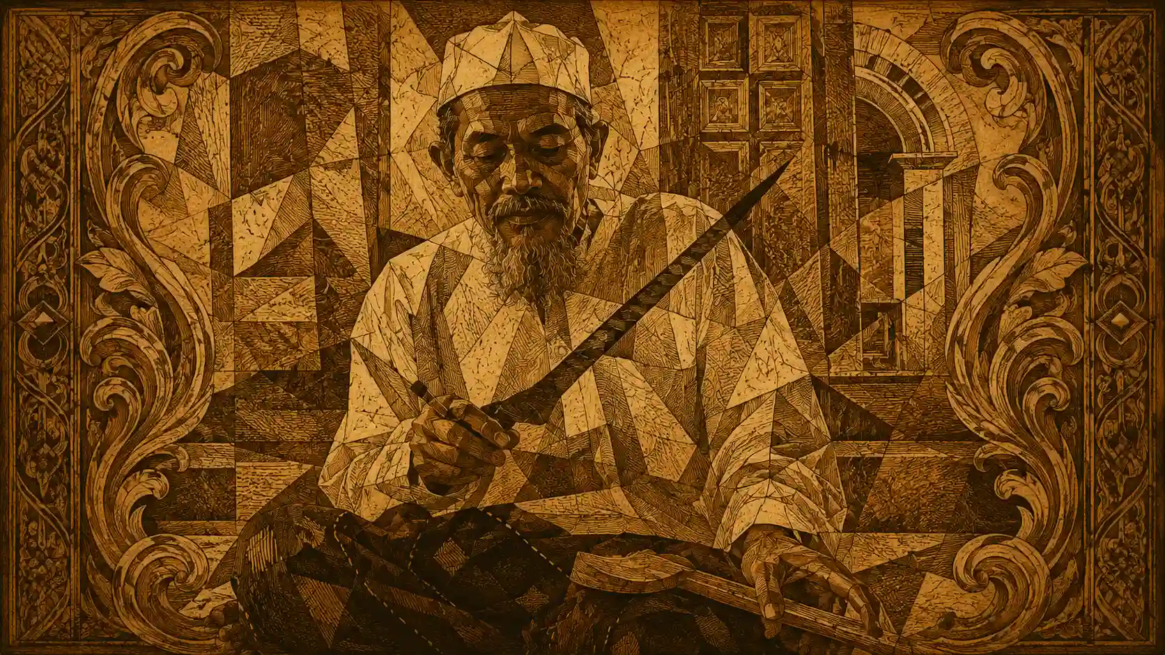 Mengaji Fikih Keris Madura kepada Kyai Salehoddin Aeng Sareh