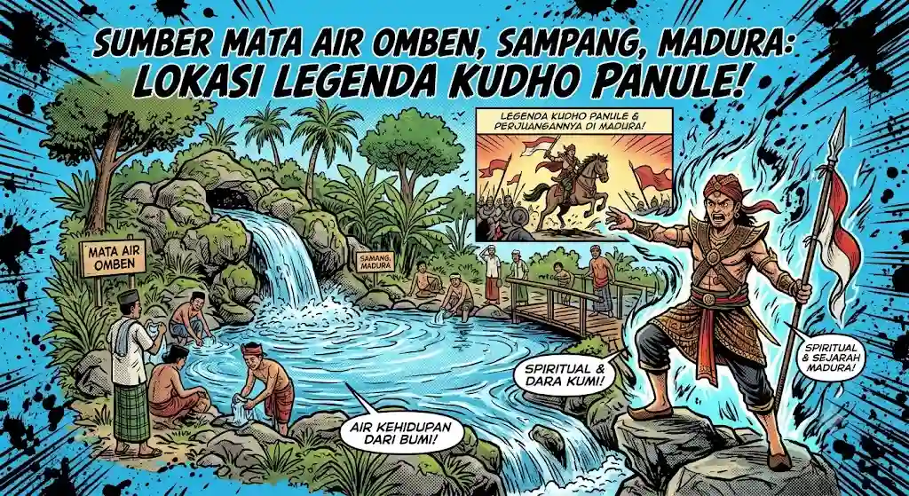 Legenda Sumber Omben Sampang & Kisah Kudho Panule